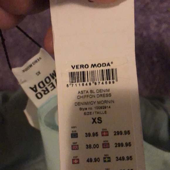 NWTs Vera moda size CD summer dress - Picture 5 of 5